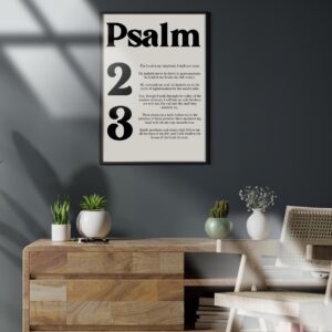 Psalm 23 Scripture Wall Art Print (Digital Download) - Image 11