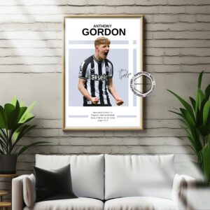 Anthony Gordon Soccer Art Print: Everton Fan Decor (Digital Download) - Image 12
