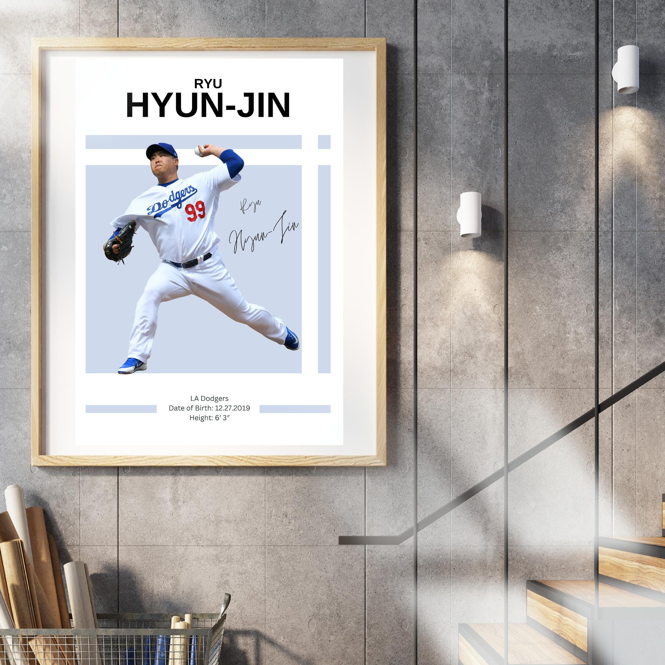Baseball Pitcher Player Poster Digital Download, Sports Wall Art, Printable Decor