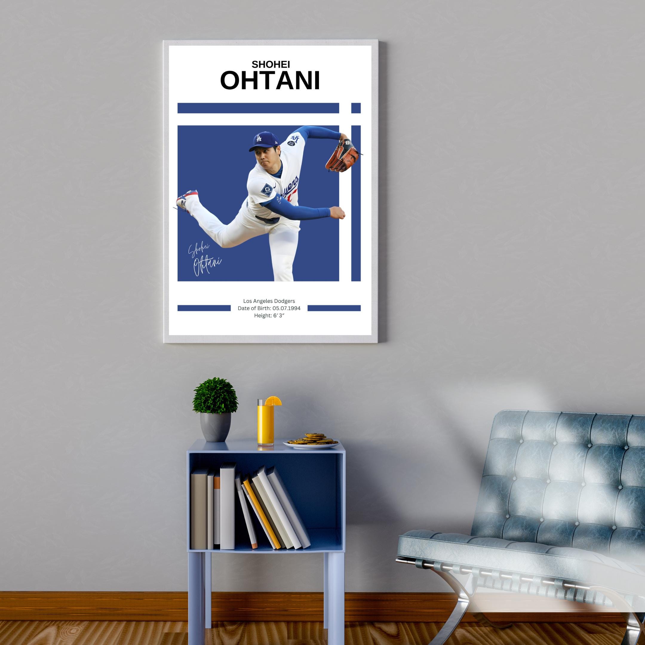Baseball Player Pitcher Wall Art Poster Print Decor