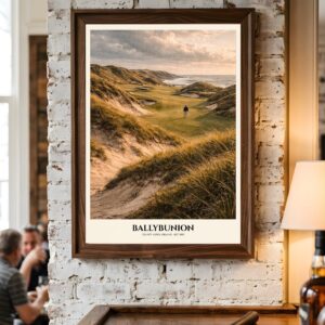 Ballybunion County Kerry Ireland Coastal Golf Course Poster (Digital Download)