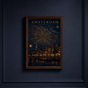 Amsterdam City Map Poster Digital download - Travel Wall Art - Image 5